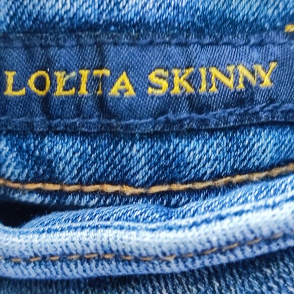 Lucky Brand Lolita jeans skinny medium washed blue women's size 0 / 29 - Picture 7 of 11